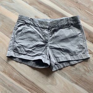 JCrew Gray Chino Short Classic Twill
